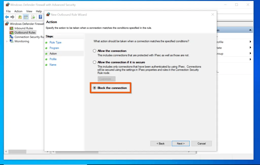 How to Block a Program from Accessing the Internet on Windows 10
