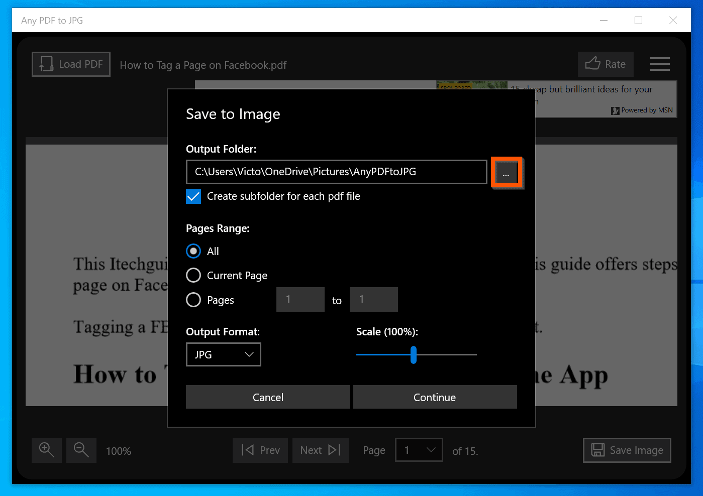 Convert PDF to JPG Windows 10 in 2 Easy Steps