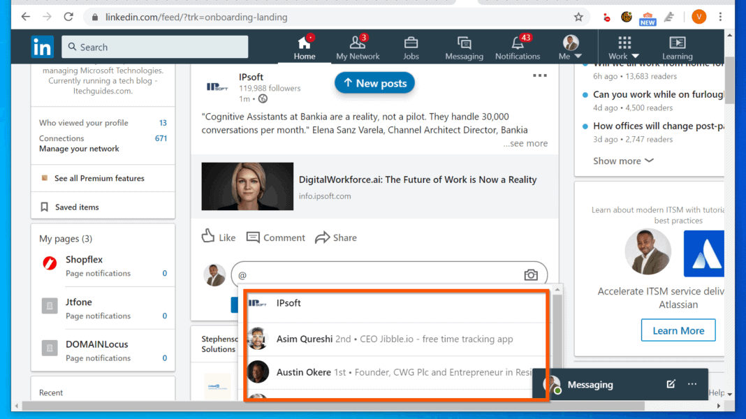How To Tag Someone On LinkedIn On Comments Messages And Posts how-to-tag-someone-on-linkedin-on-comments-messages-and-posts