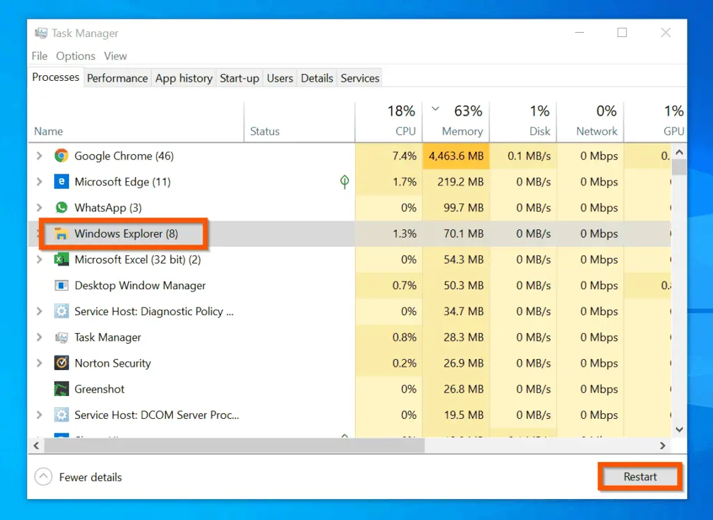 #1 fix for "Windows 10 file explorer not responding" error