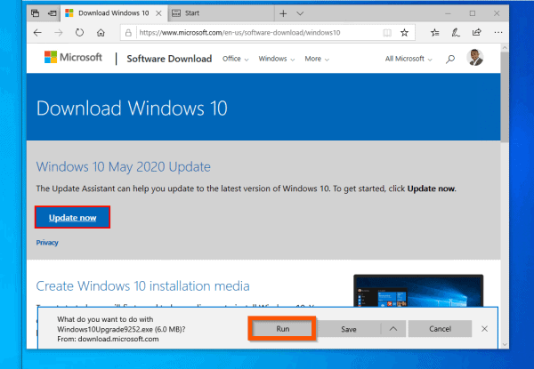 How To Install Windows 10 2004 Update Manually