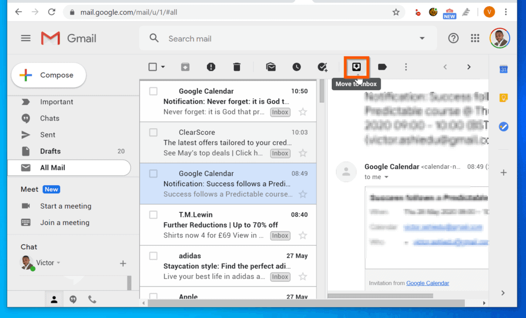 How to Archive in Gmail