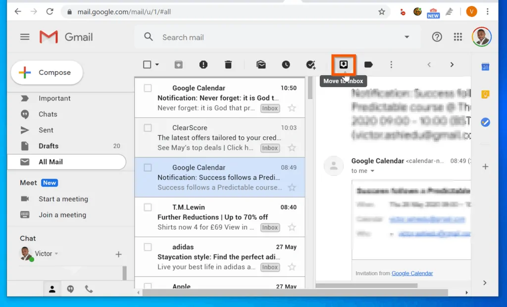 How to Archive in Gmail