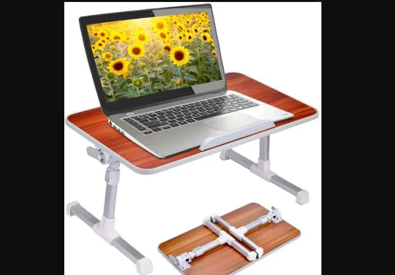 Best Lap Desk for Working from Home: Neetto Portable Lap Desk with Foldable Legs