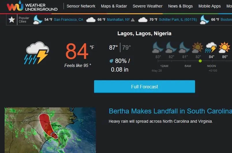 5 Best Weather Website Itechguides