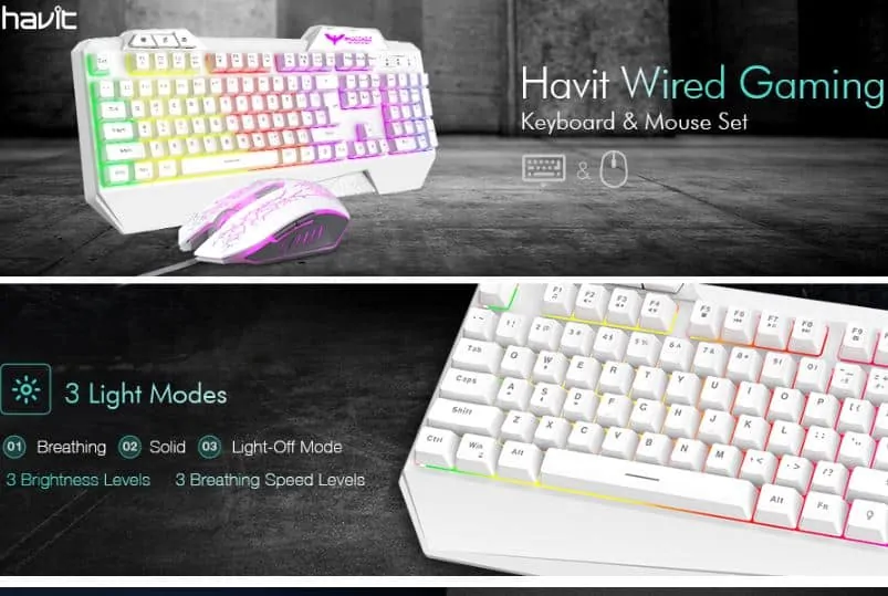 Best Wireless Keyboard And Mouse Combo: Havit Keyboard