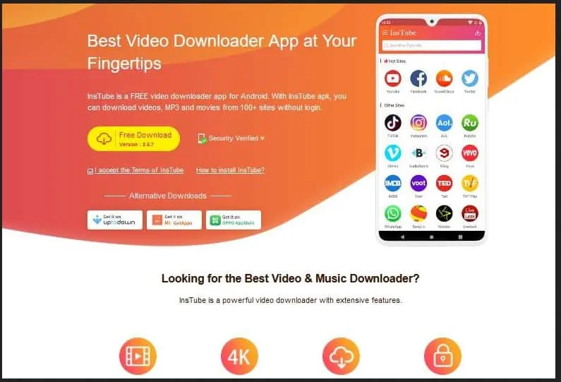 Best Youtube Downloader For Android: Ins Tube