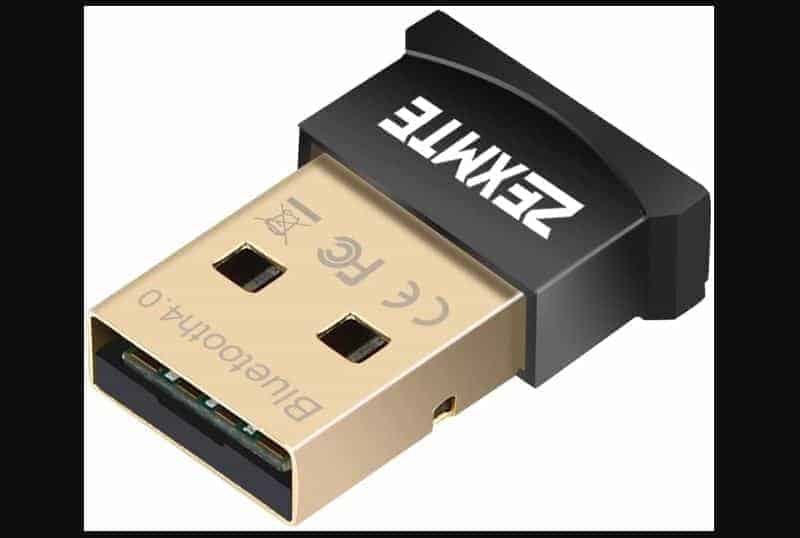 Best Bluetooth Adapter: ZEXMTE Bluetooth USB Adapter