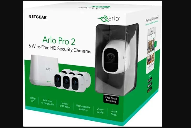 Best Buy Security Cameras: Arlo - Pro 2 6-Camera