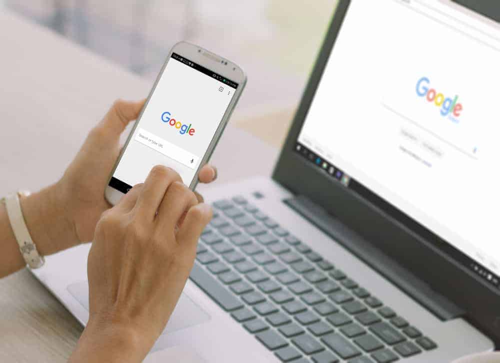 how to delete google search history