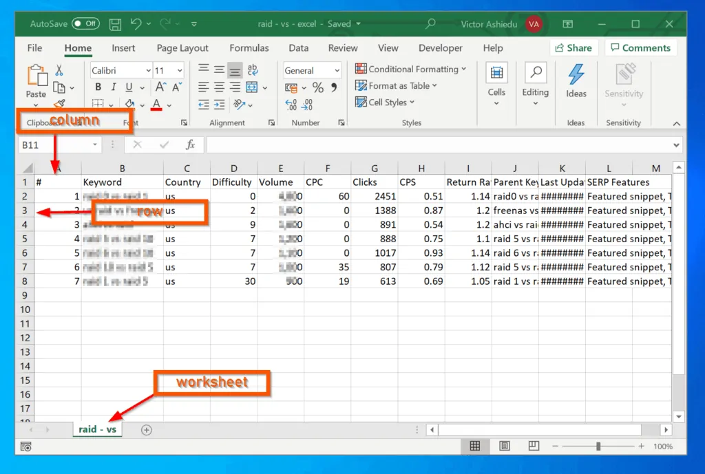 Microsoft Excel Explained