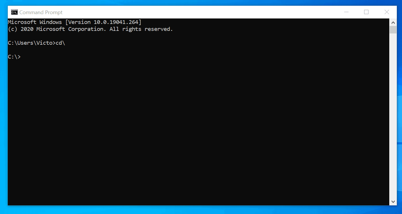 Change Directory Command Prompt - 5 Examples