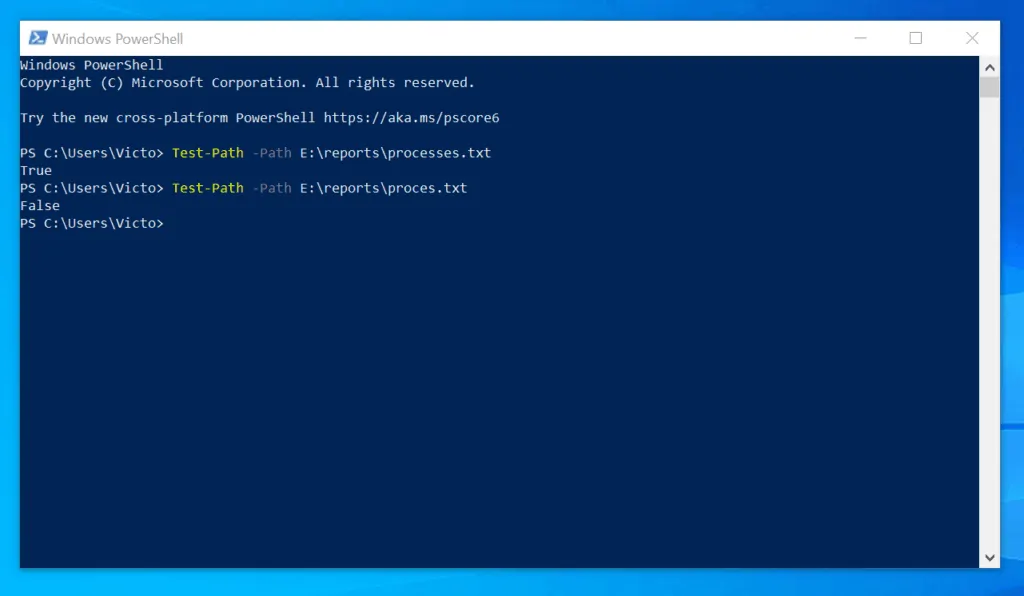 How to Use PowerShell to Check if a File Exists