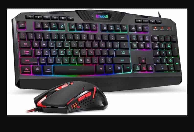 Best Backlit Keyboard: Redragon S101 Wired Gaming Keyboard