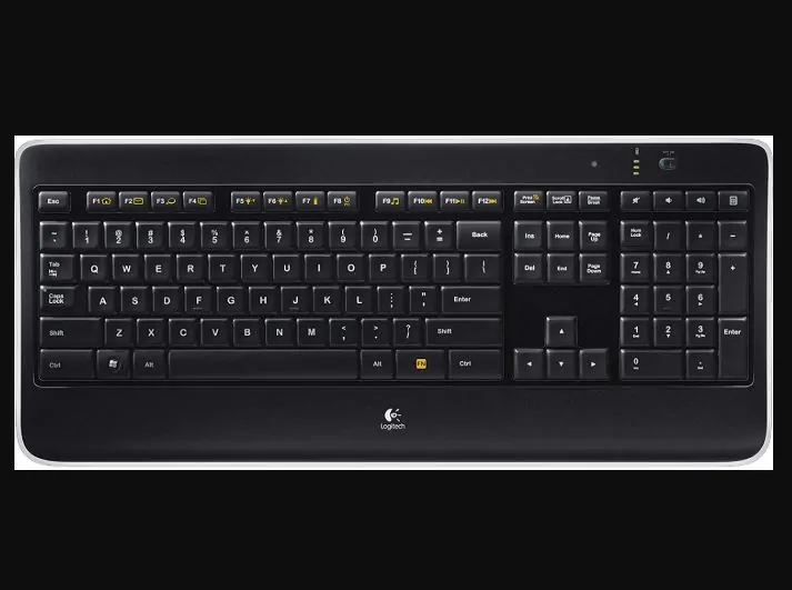 Best Backlit Keyboard: Logitech K800 Wireless Illuminated Keyboard