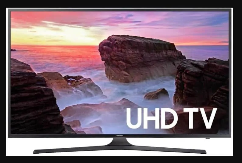 Best 40 Inch Smart TV: Samsung Electronics UN40MU6300 Class 4K UHD Smart LED TV