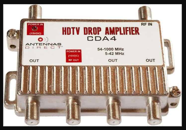 Best TV Antenna Amplifier: Antennas Direct 4-Port TV Distribution Amplifier
