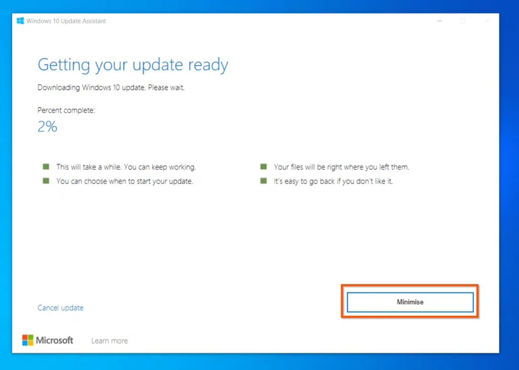 How to Install Windows 10 2009 Update Manually