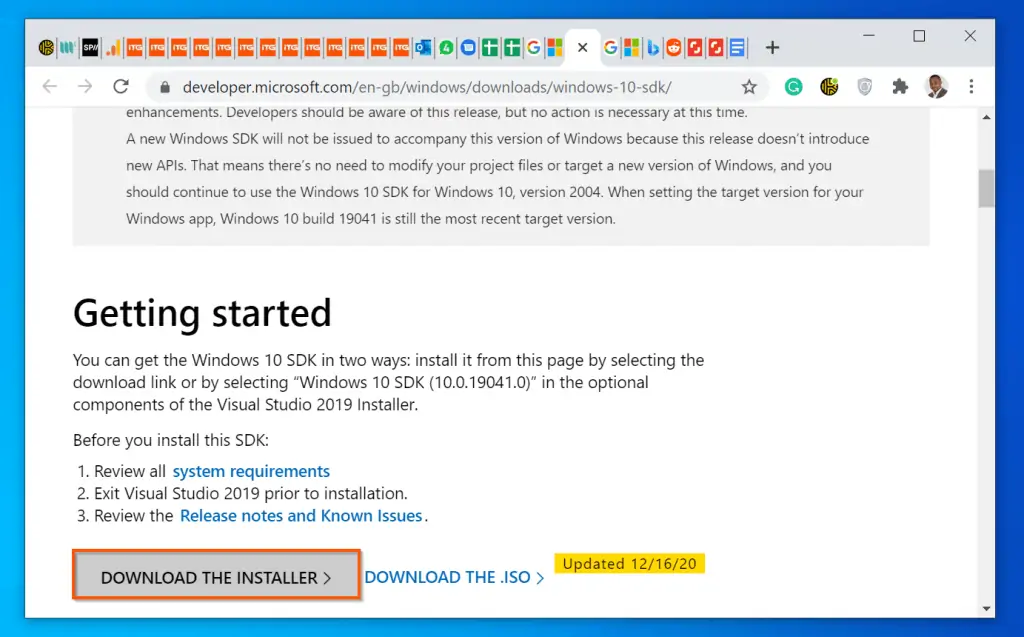 How to Open Windows 10 Crash Log - Install Debugging Tools for Windows