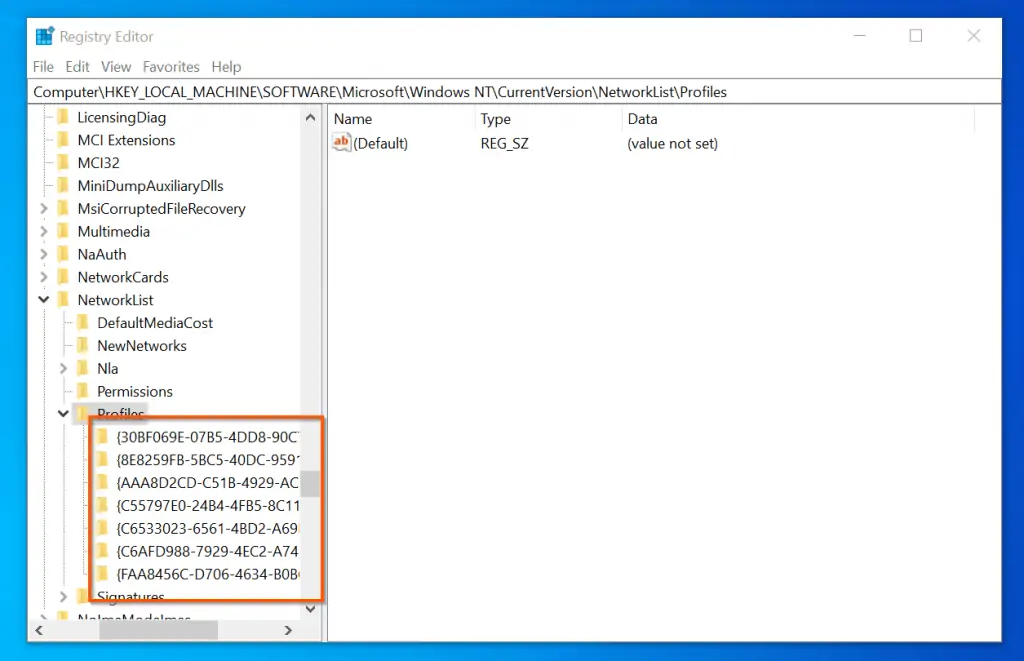 How to Change Network Name in Windows 10 with Windows Registry