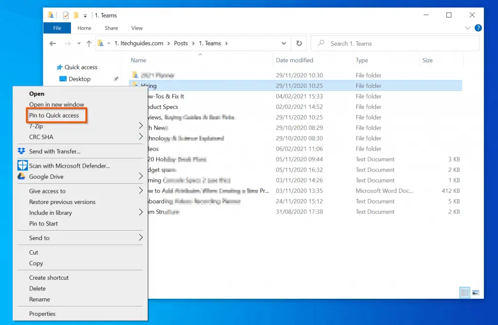 Get Help With File Explorer In Windows 10: How To Customize "Quick Access" In Windows 10 File Explorer