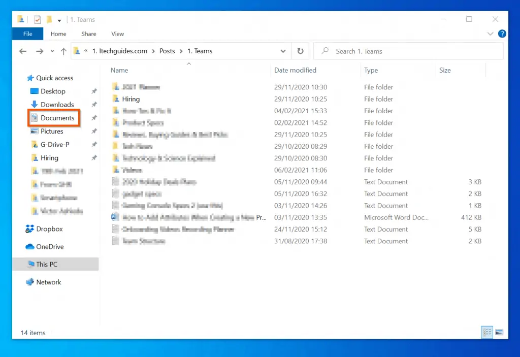 get help with file explorer in windows 10: How To Access "My Documents" In Windows 10 File Explorer