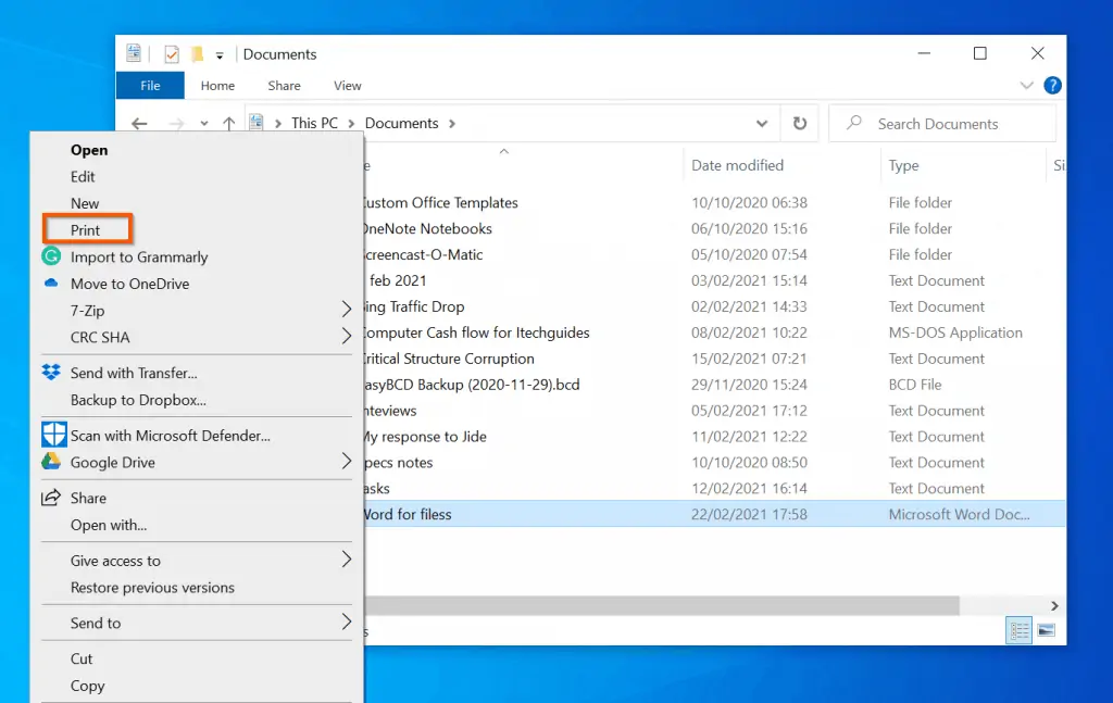 get help with file explorer in windows 10 - How to Perform Common Windows 10 File Explorer Tasks - How to Print A Document In File Explorer