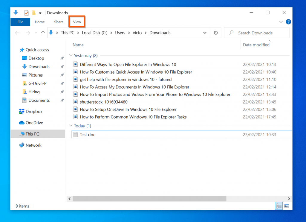 Get Help With File Explorer In Windows 10 File Explorer In Windows 10