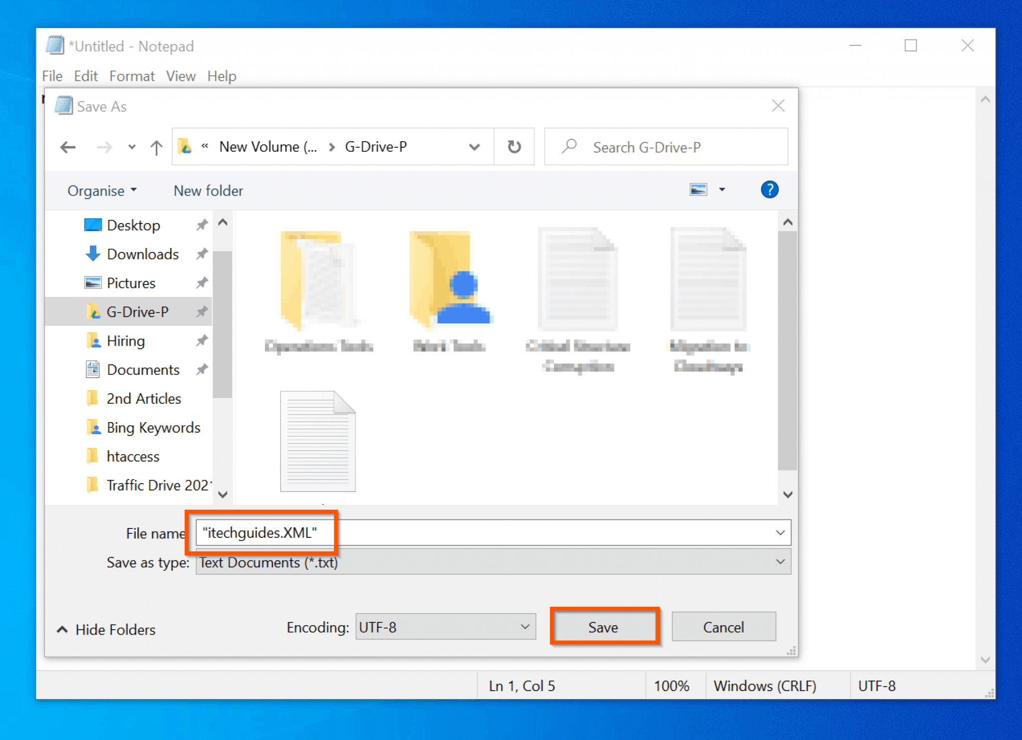 how to find notepad on windows 10