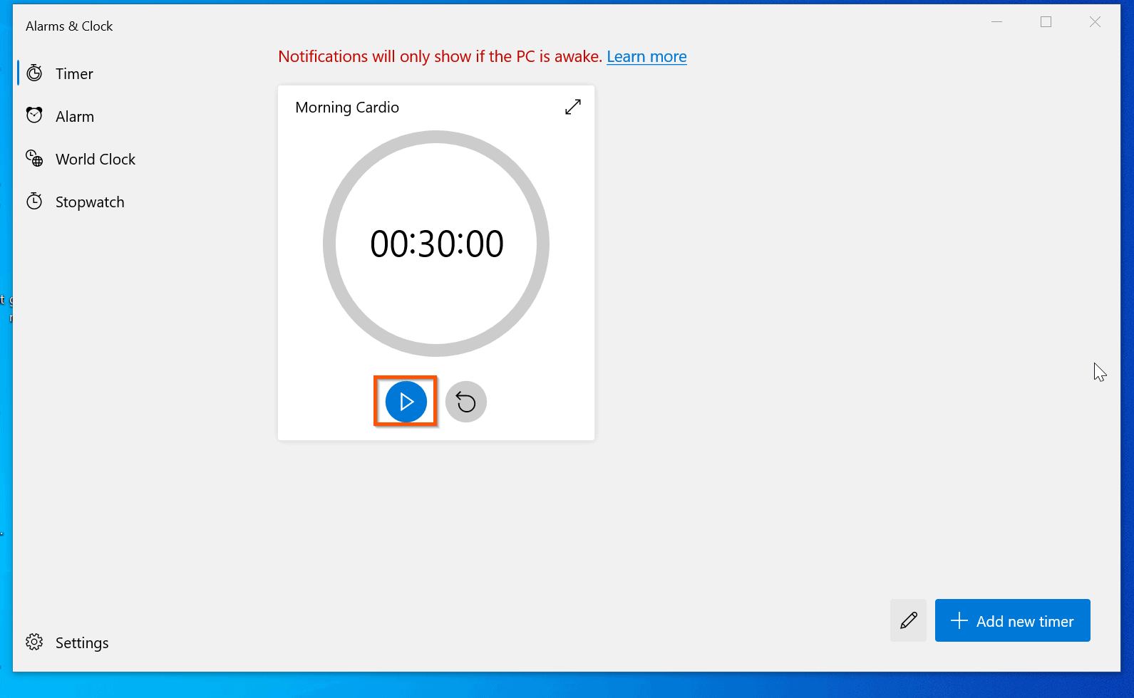 How To Use Alarms In Windows 10