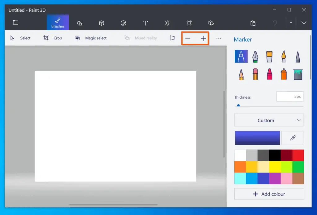 How To Resize Canvas In Paint 3D
