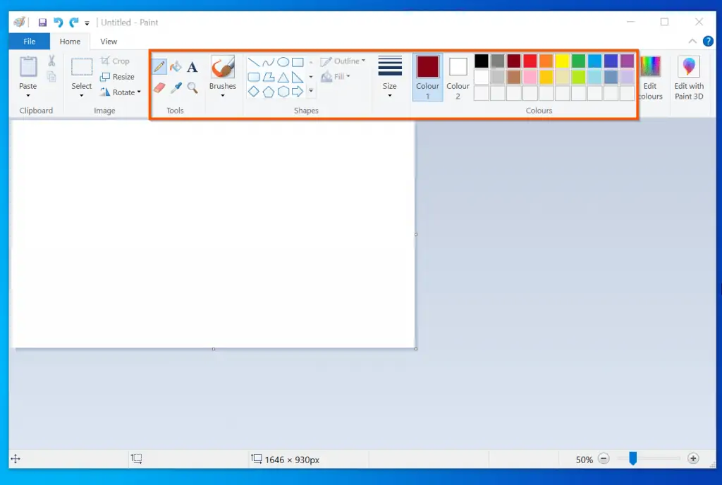 Help With Paint In Windows 10: How To Draw And Erase In Paint