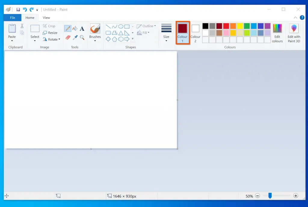 Help With Paint In Windows 10: How To Draw And Erase In Paint
