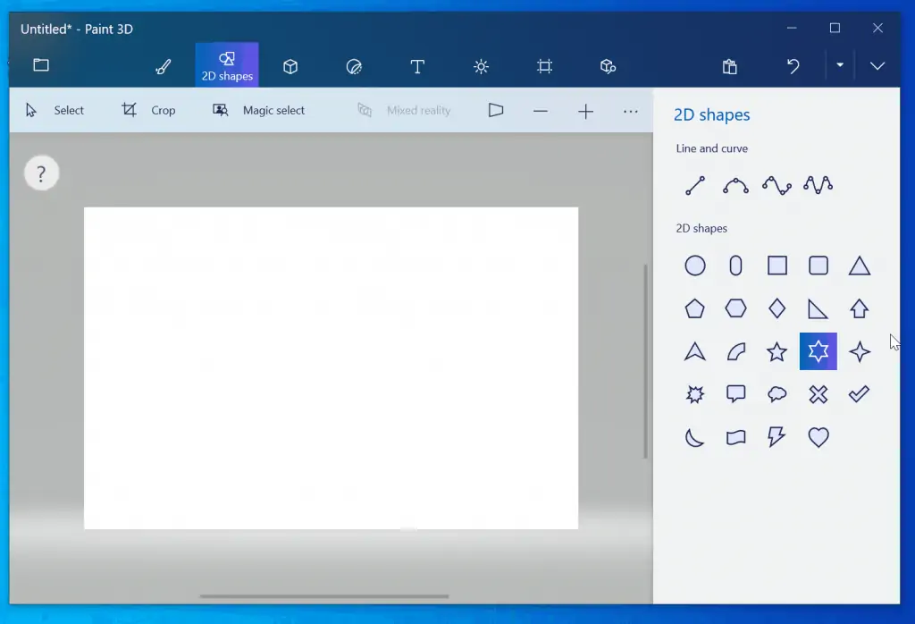 help with paint in windows 10 - How To Draw 2D And 3D Shapes In Windows Paint 3D