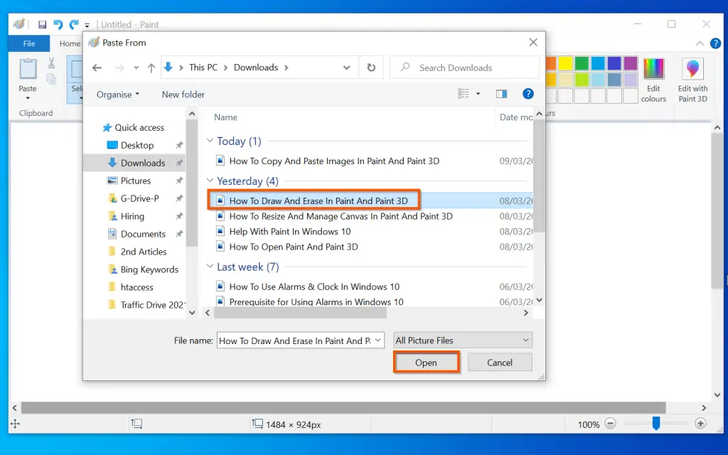 Get Help With Paint in Windows 10: Your Ultimate Paint Guide - Itechguides