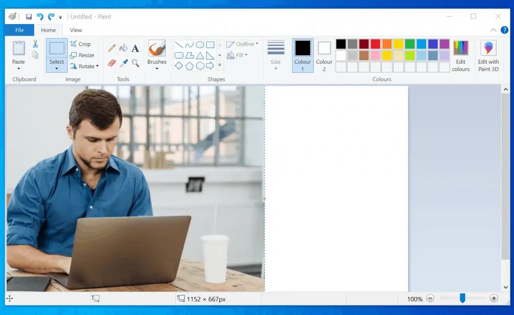 Help With Paint In Windows 10:  How To Merge Pictures In Microsoft Paint