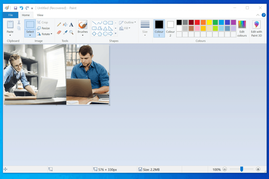 paint download windows 10 free