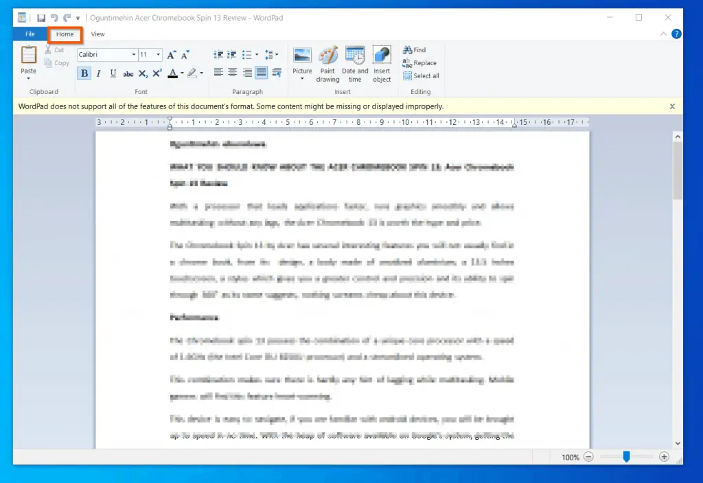 Help With WordPad In Windows 10: How To Cut And Copy In WordPad