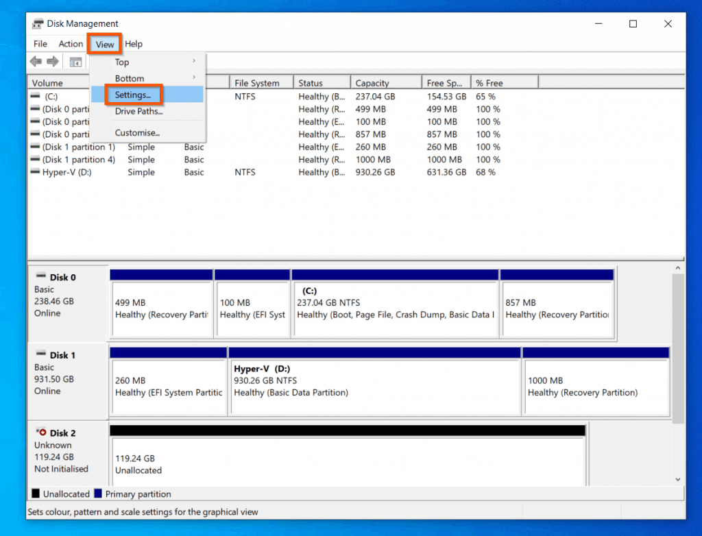 windows 11 disk management