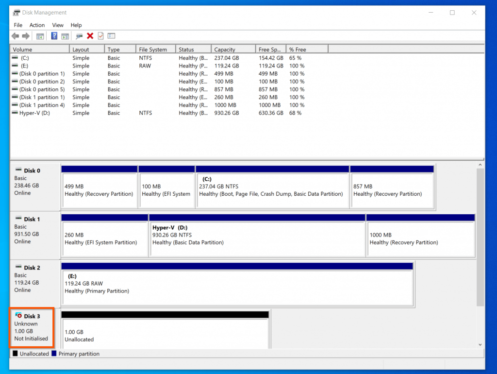 Windows 10 Disk Management: How To Un-Initialize A Drive With PowerShell