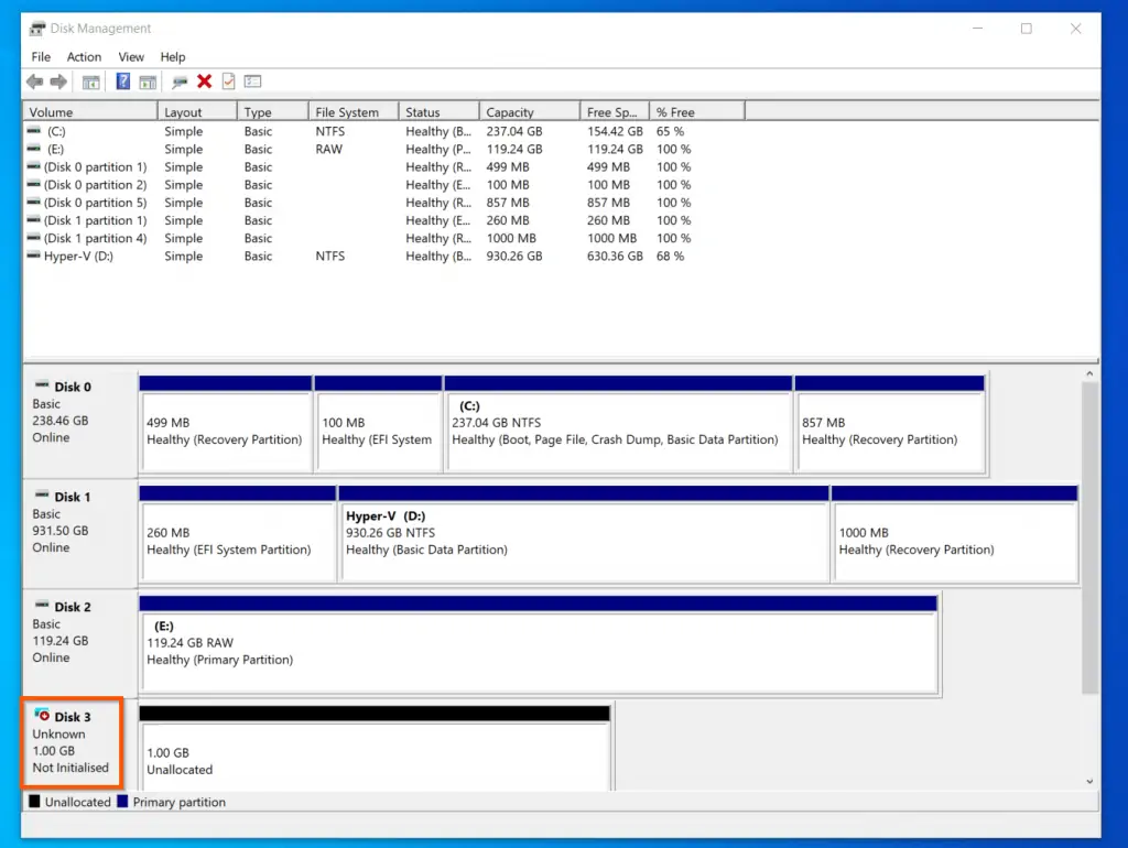 Windows 10 Disk Management: How To Un-Initialize A Drive With PowerShell