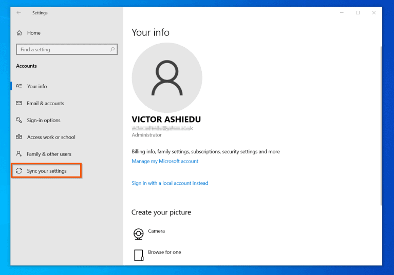How Do I Sync My Settings In Windows 10? Here Is How