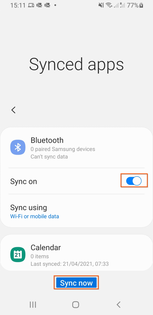 Features & Benefits Of Samsung Cloud - Synched Apps