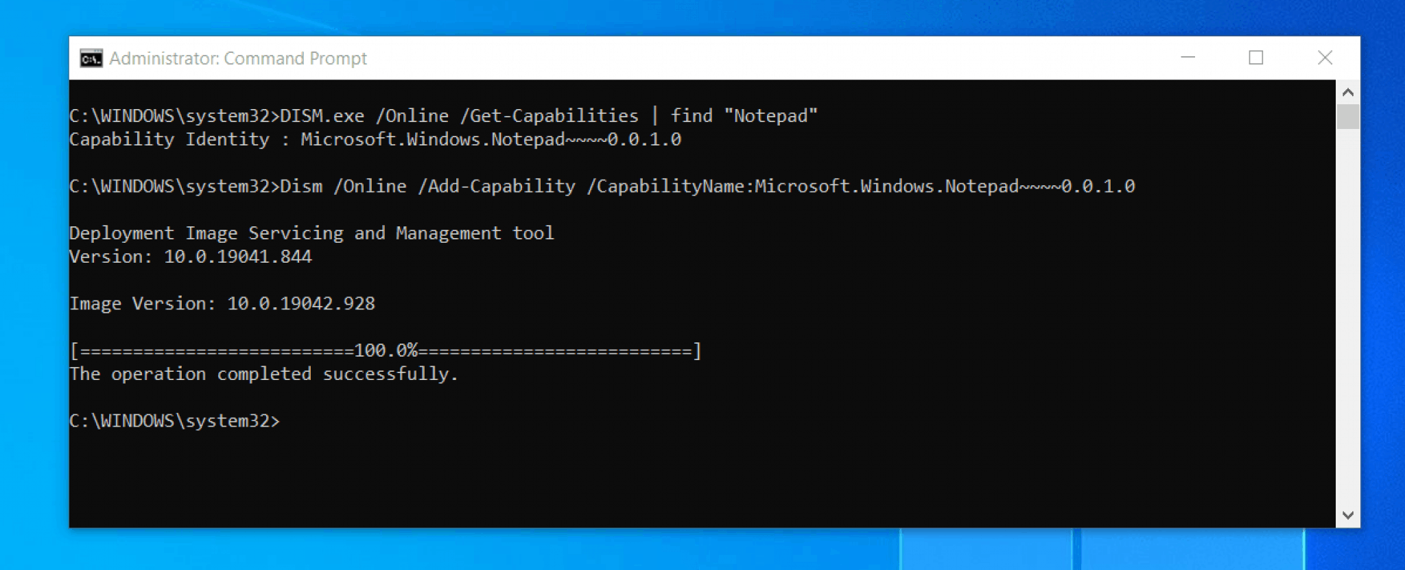 How To Reinstall Notepad In Windows 10