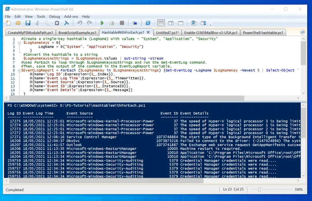 PowerShell Hashtable Ultimate Guide with Examples - Itechguides
