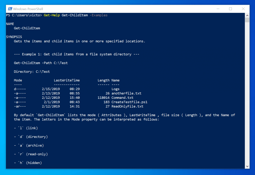 PowerShell Tutorial 2: Getting Help With The Get-Help Cmdlet - Common Parameters