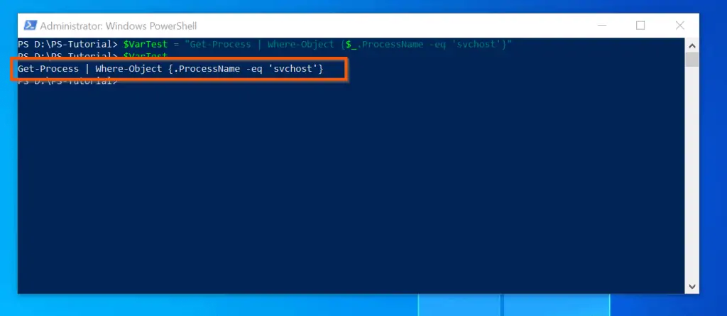 PowerShell Tutorial 3: Variables And Pipelines - 