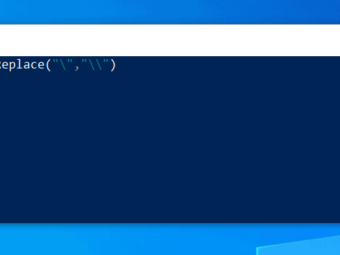 How To Use PowerShell Replace Method To Replace Backslash (\)