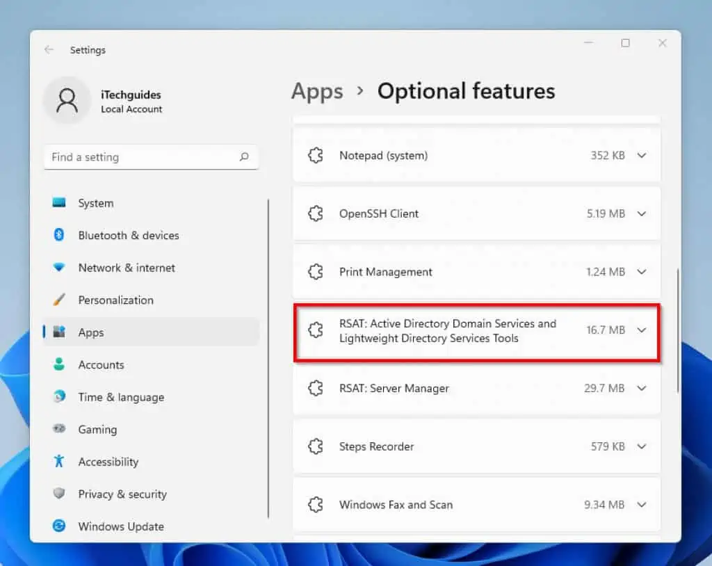 How To Install RSAT In Windows 11