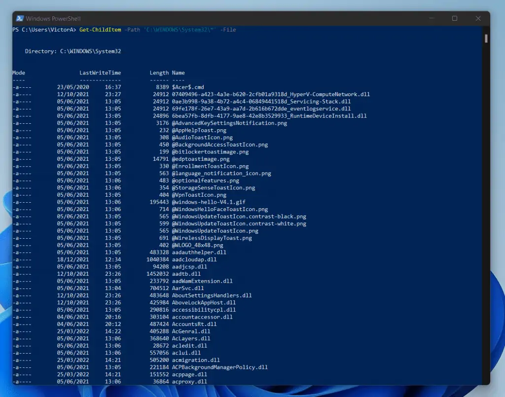 PowerShell Get-Childitem Examples - How To Use The "Path" And "Literalpath" Parameters In PowerShell Get-Childitem